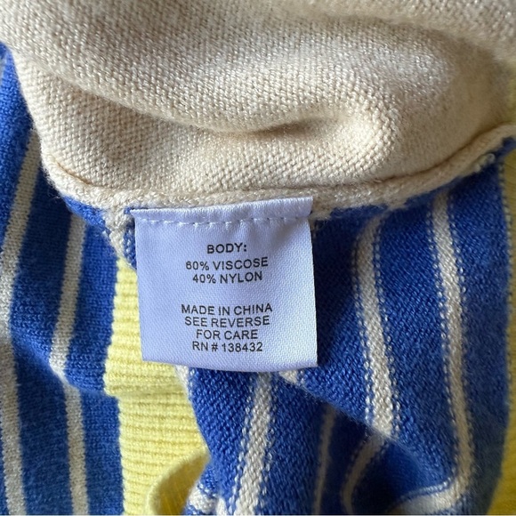 Modcloth Colorblock Sweater 3/4 sleeves - Picture 10 of 11